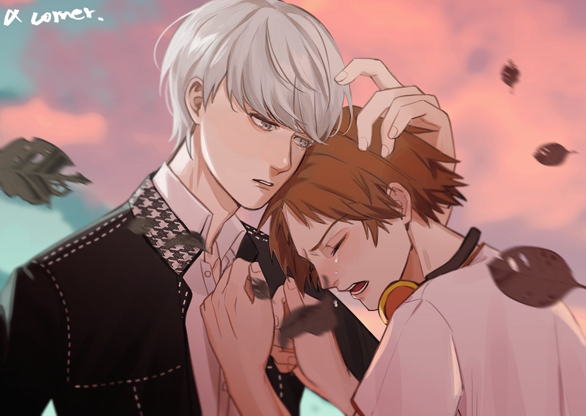 acorner90's tweet photo. 夢見在安慰哭泣的陽介
#P4 #主花 https://t.co/RKiEU2J8xH