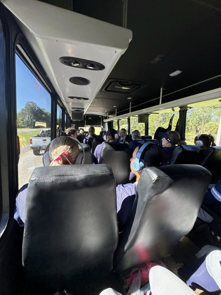 Road trip vibes 🎶 Headed to <a href="/UCF_Softball/">UCF Softball</a> for our matchup today at 2PM!
Excited to compete and rep <a href="/SjrSoftball/">SJR State Softball</a> 💙 Let’s go Vikings!
#JUCOlife #SoftballLife  <a href="/OhioOutlawsPope/">Ohio Outlaws Premier - Pope</a>