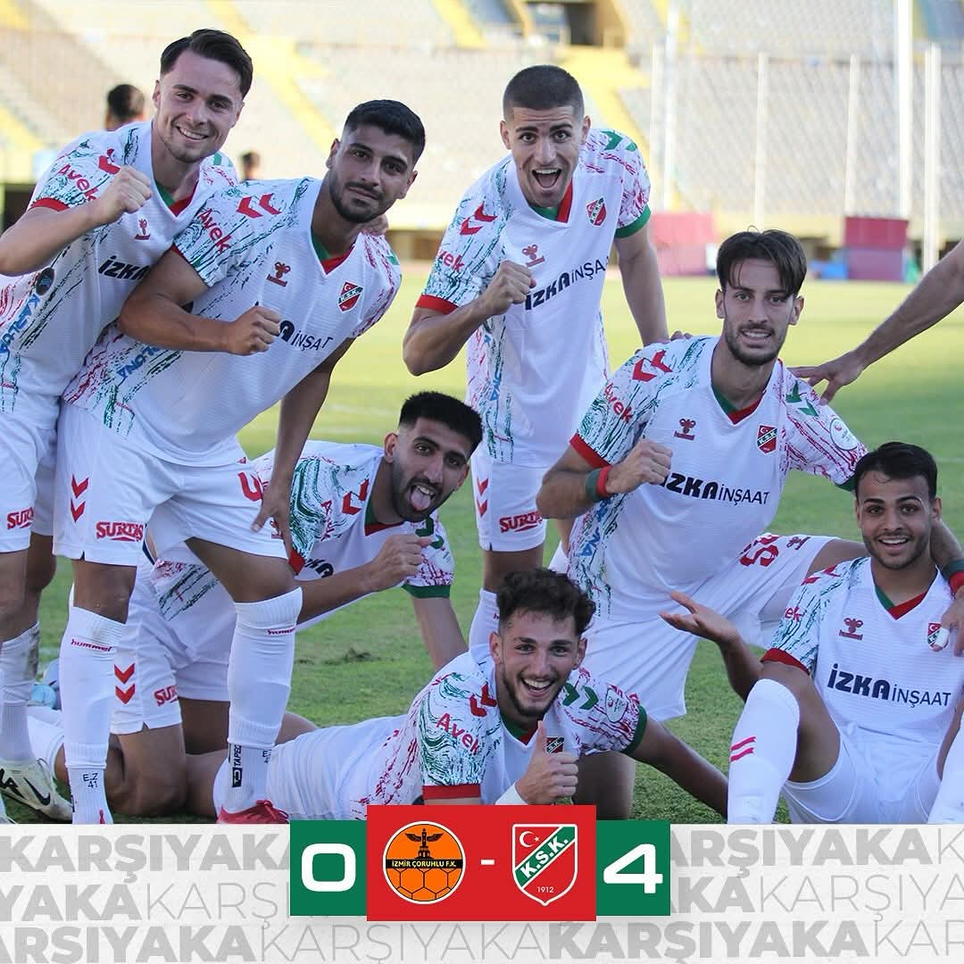 Maç sonucu | İzmir Çoruhlu 0 - 4 Karşıyakamız 💚❤️