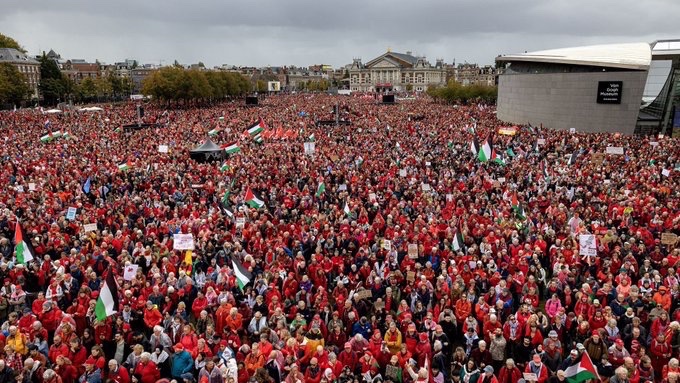 Demonstratie op Museumplein ontaardt in rellen