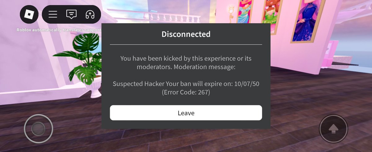 RiggedSoda's tweet image. @RoyaleHighValks
I saw that you're finally communicating with the community, but im seeing that your support forums are just a TAD bit slow, so uhh... Fix this pls????
I come back to this game in a hot while (10/9) and got this message. MIND YOU I was never on at this time