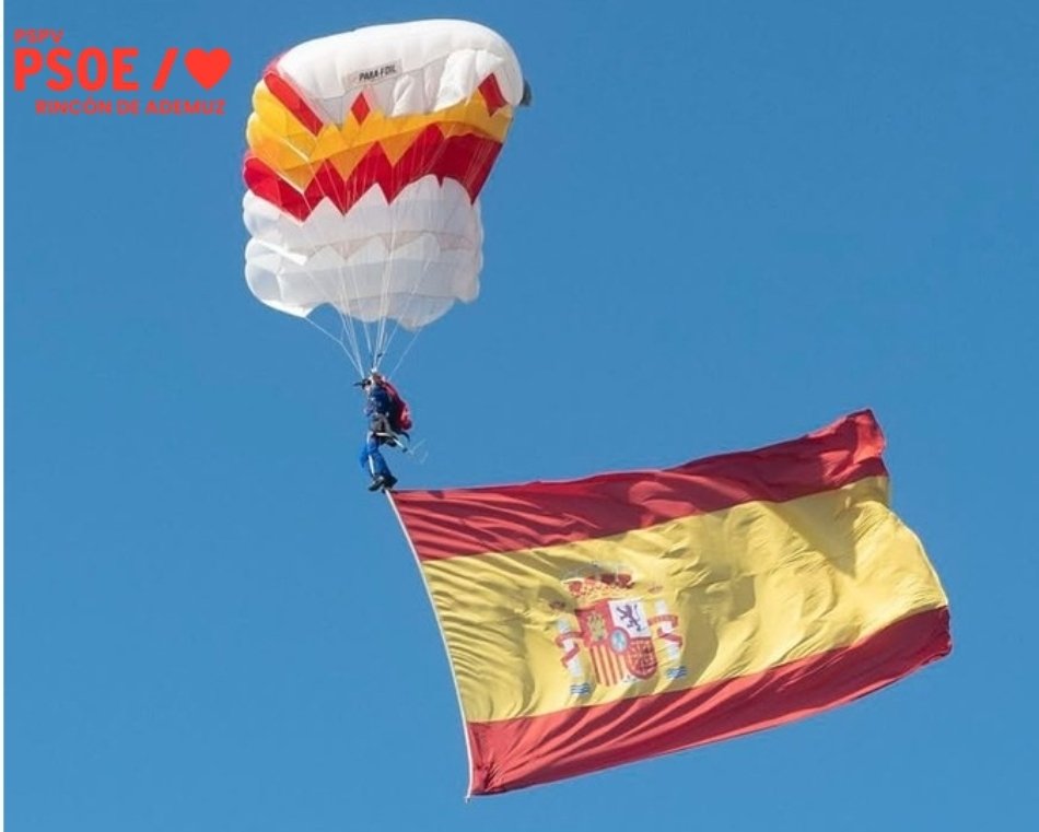 PsoeAdemuz's tweet photo. ¡Feliz Día de la Hispanidad! 🇪🇸 https://t.co/5rWl7hhWlA
