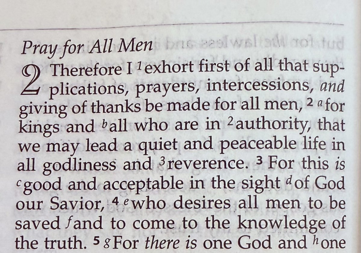 1 Timothy 2:1-4 - A Quiet and Peaceful Life #PastorClark