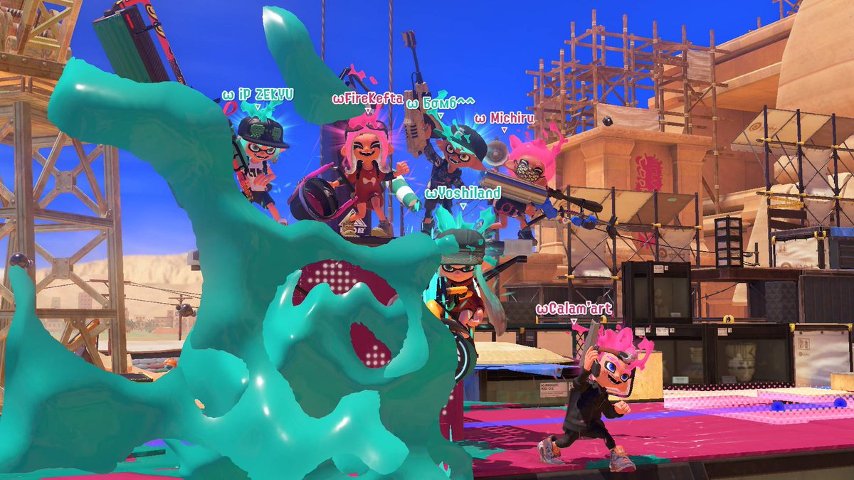 La Woko Chillax s'impose 4-2 à l'issue d'un match très serré contre la SplatDiamond Eclipse! 
(EBTV 5 - d9)
GG a tous !
Michiru
<a href="/iP_ZEKYU/">iP ZEKYU 🏳️‍⚧️</a> 
B0mbmaster
FireKefta
Et moi même, Calam'art

Merci a Yoshi pour le cast !