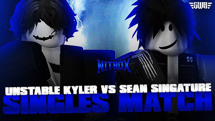 WSWOnRoblox's tweet image. 🚨BIG FIGHT FEEL!🚨

Tonight we see #UnstableKyler take on #SeanSignature. Could we see Kyler stand Victorious over Sean or could Sean take all of Kyler’s motivation.