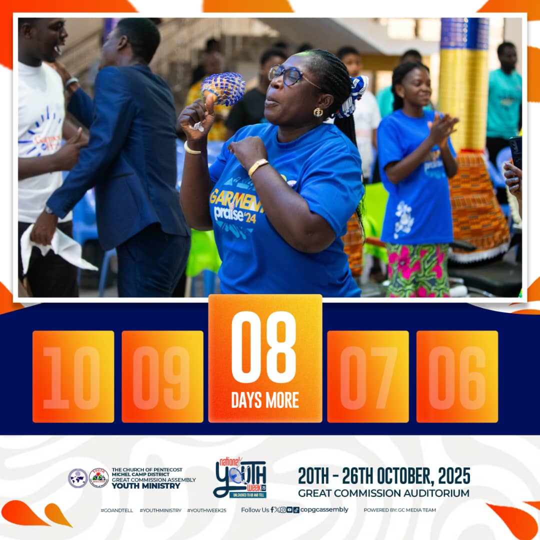 copgcassembly's tweet image. ⏳ *8 days* out! It's not just a countdown, it's a call
We're *unleashed to go and tell* ✝️🔥
#goandtell