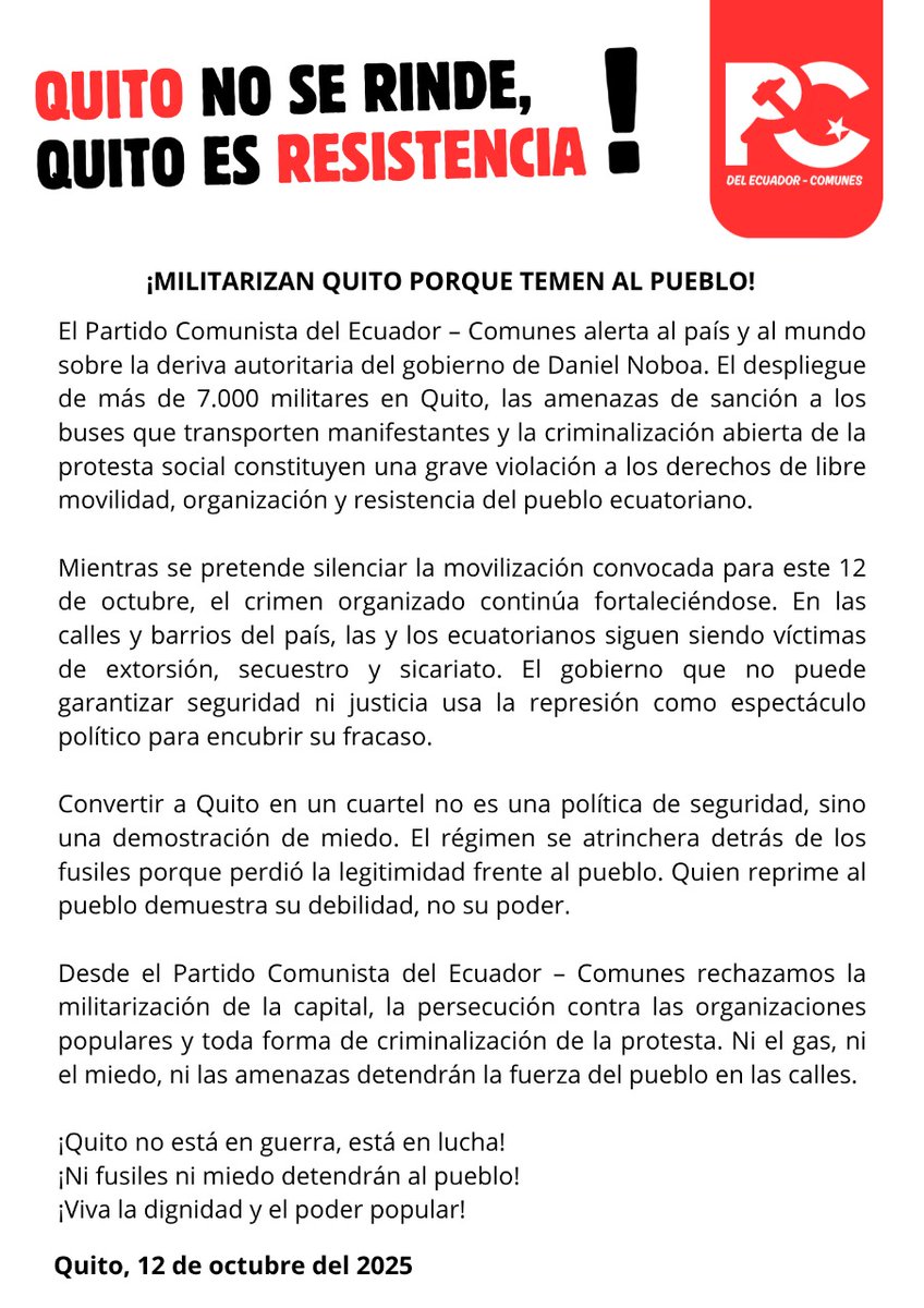 Partido Comunista Comunes tweet media