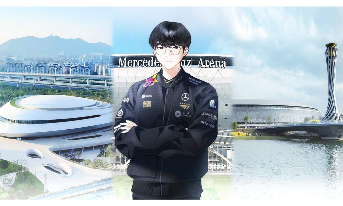 🌐
Are you ready? 

#Faker #T1WIN
#Worlds2025
#T1atWorlds2025
