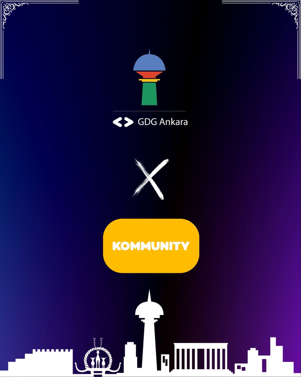 GDG Ankara tweet media