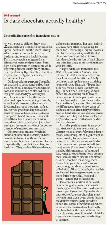 .<a href="/kardiyobey/">Prof. Dr. Muhammed Keskin</a> hocam adamlar bitter çikolatayla alakalı bizleri aldatıyorlarmış...