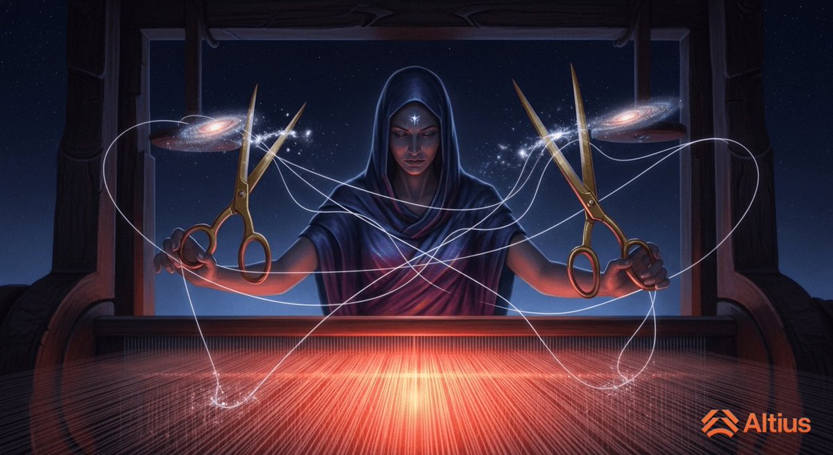 VladisChernov's tweet image. Deterministic OCC is the Weaver of Fates. When threads of transaction cross, she cuts only the false one — with precision, not chaos. 🧵
#OCC #AltiusLabs #Blockchain