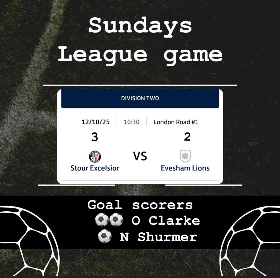 Shipston Excelsior tweet media