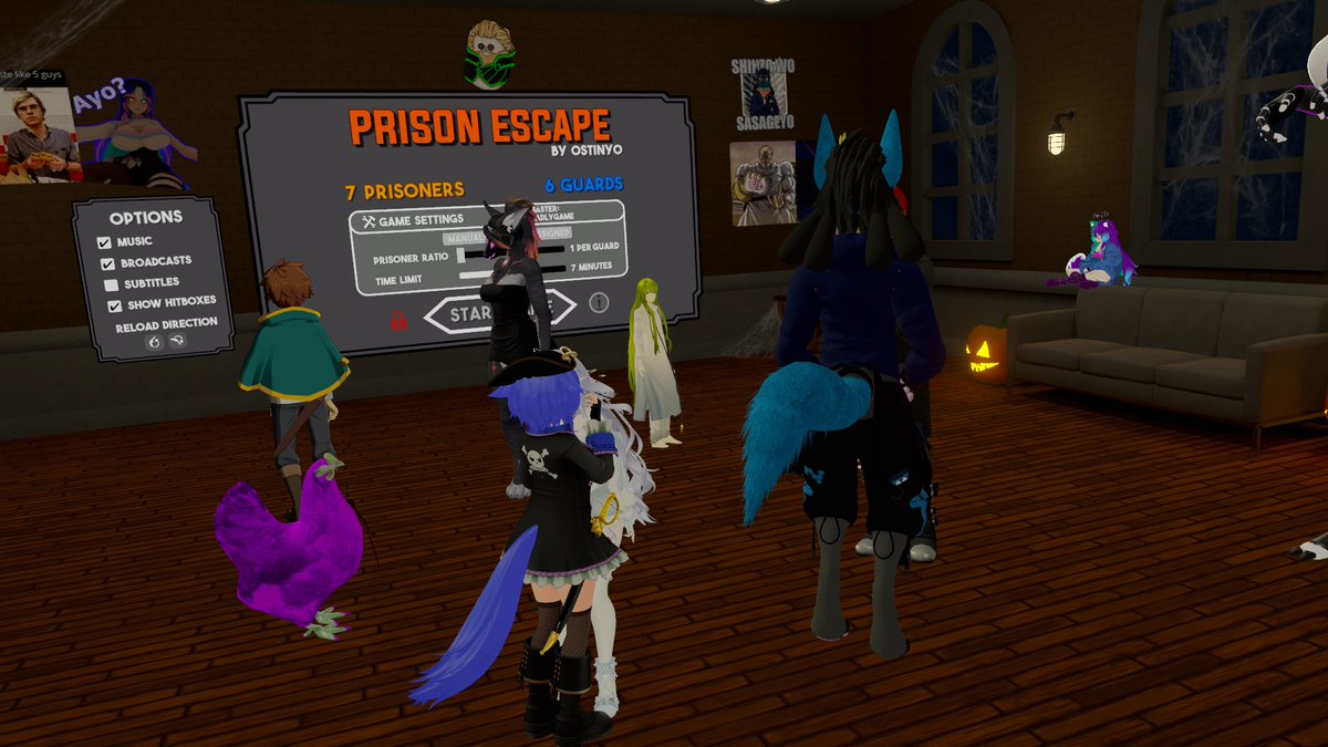 CpuAzazel's tweet image. Had a fun time at @TheDeadlyGameAJ bday party in #VRC