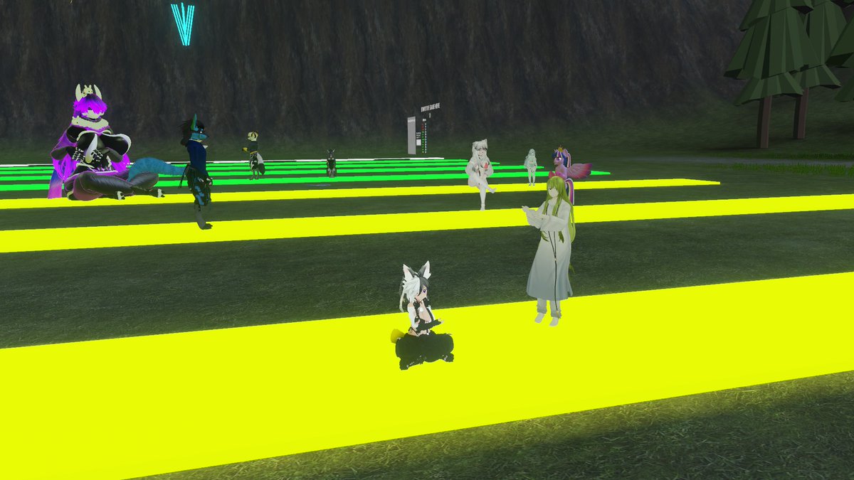 CpuAzazel's tweet image. Had a fun time at @TheDeadlyGameAJ bday party in #VRC