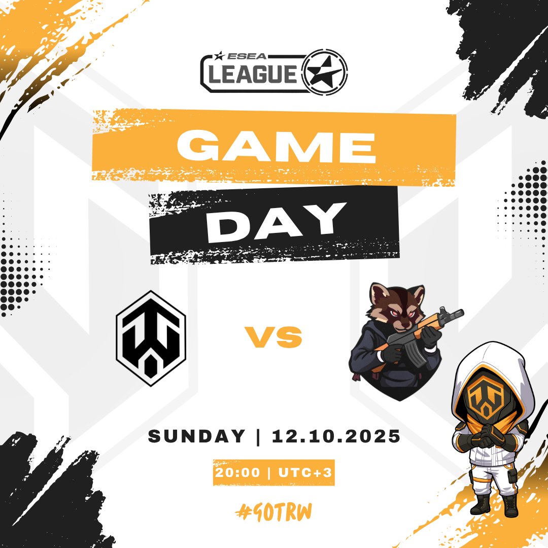 TwreckseSports's tweet image. ‼️GAME DAY‼️

The new ESEA Intermediate season continues tonight! 🔥
New opponents, same drive — the boys are ready to battle it out. 💪

🆚 Los Martas
🎙️ @TheJebuuh &amp;amp; @shicoed 
🕘 20.00 / UTC +3
🔴 twitch.tv/trainwrecksesp…

#CS2 #ESEA #Intermediate #esportsfi