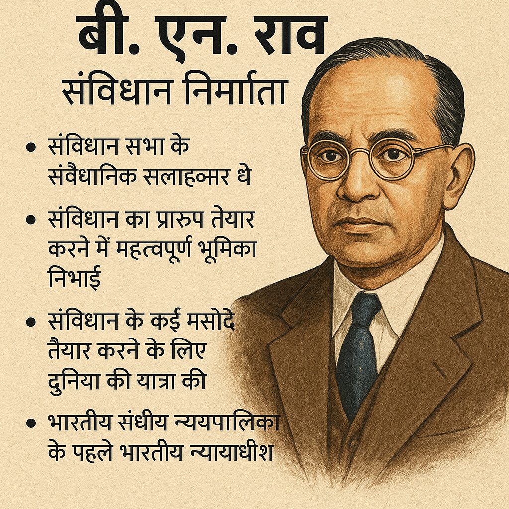 #मैं_भी_अनिल_मिश्रा  #संविधान_निर्माता_BN_राउ  यही सत्य हे जिसे जानना आज बहुत जरूरी हे क्योंकि बीजेपी जैसी घोर जातिवादी पार्टी की असलियत पहचान सके👇
