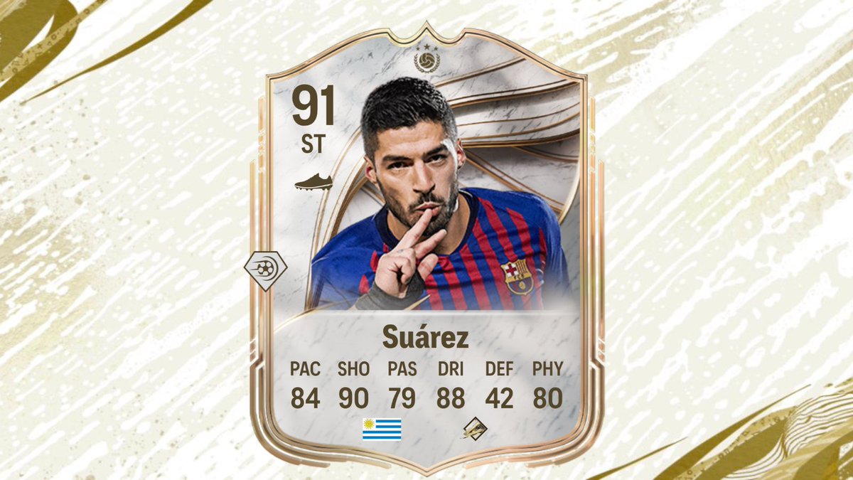 FCtrades_'s tweet image. ☆HERO/ICON CONCEPT☆
|
Suarez has now scored 600 career goals. Which of the 2 do you think he deserves when retired 🔥
|
#FC26 #eafc