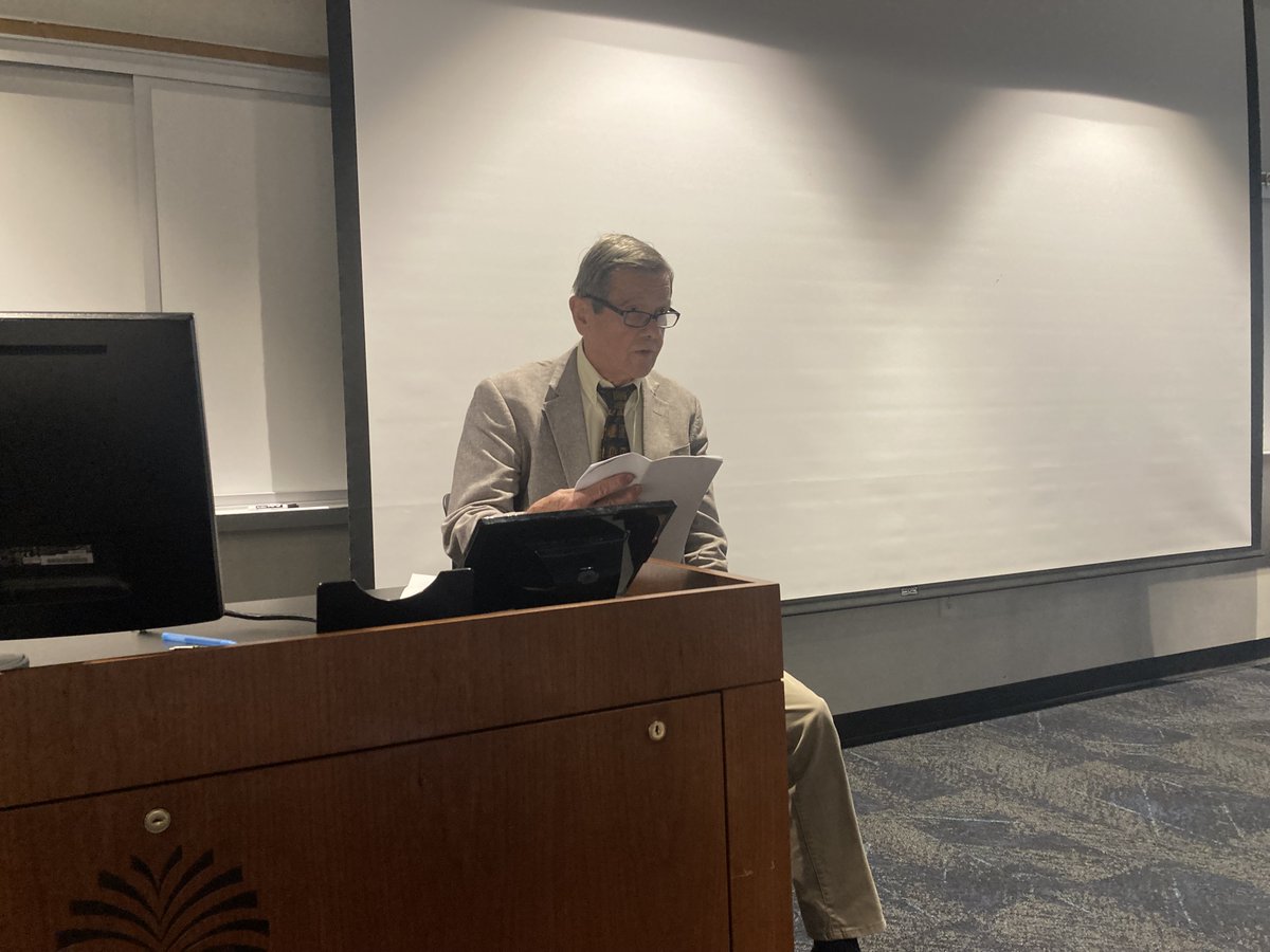 Rounding out the second session at SRC 2025 was Steven May, who spoke on the revolutionary changes wrought by the increasing ability to access paper as a writing medium in his talk "Scribal Culture: Medieval vs. Renaissance."