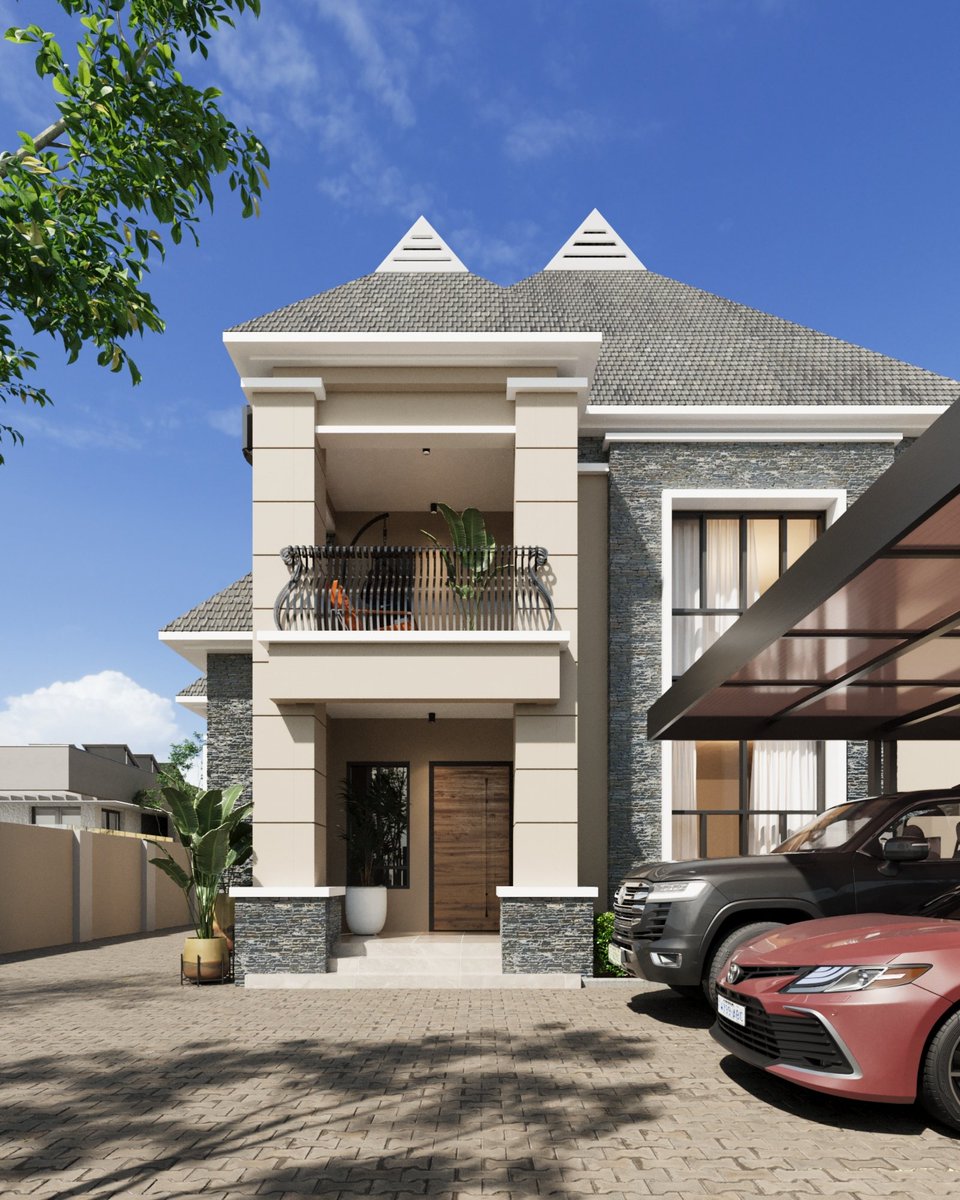therealfunsho's tweet image. A 4 bedroom duplex that feels like home the moment you arrive.

#3DVisualization #RevitArchitecture #CoronaRenderer #3dsMaxRender #DesignToReality #ArchViz #VisualizedByRidobaconsult #Architecture #LuxuryLiving