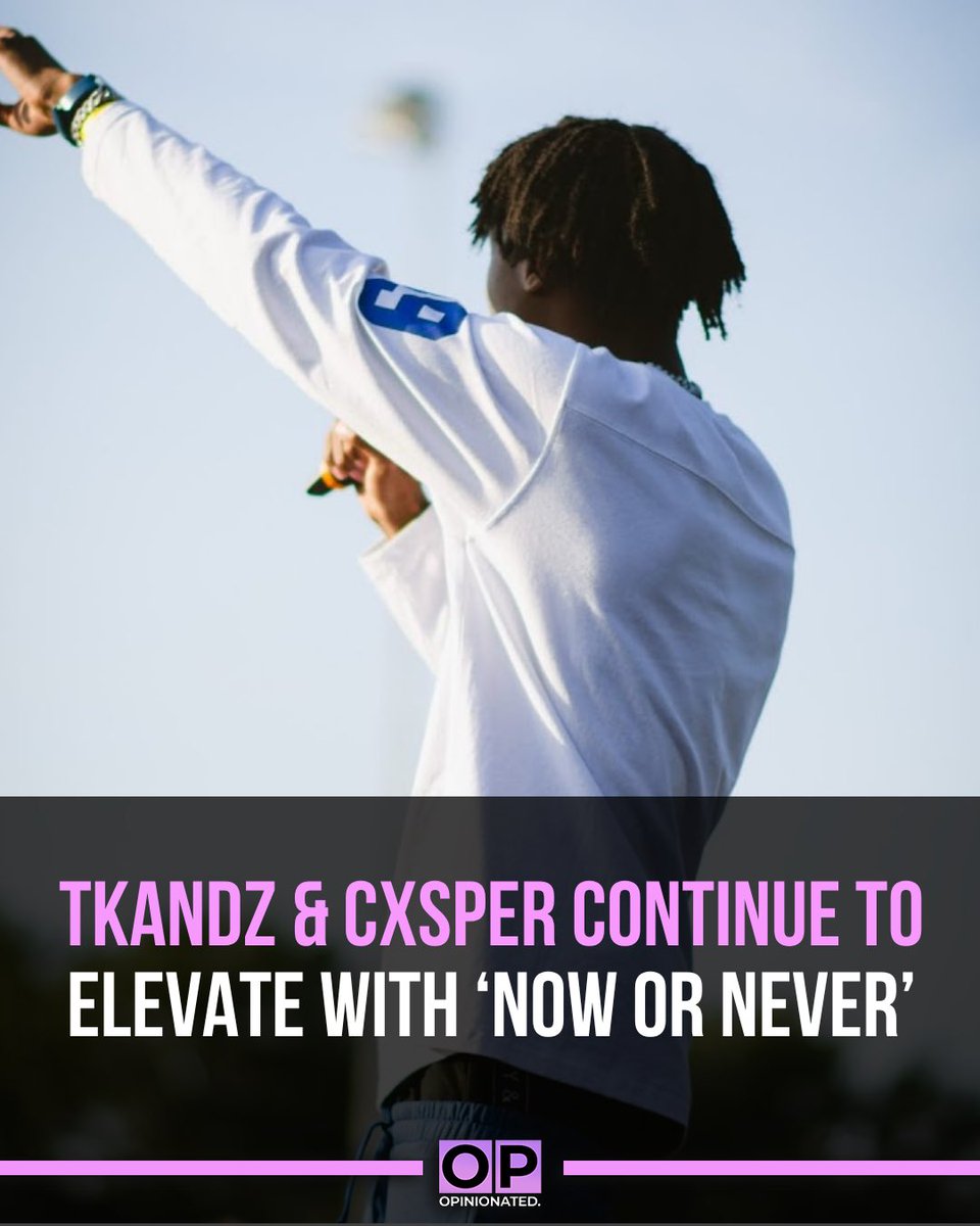 ‘NOW OR NEVER’ by Tkandz &amp; CXSPER begins its 3rd chart week on the rise — currently sitting at #29 in today’s Sunday update 📈

Consumption is up +40% compared to this time last week, showing strong momentum and continued listener engagement.

The climb continues for Tkandz &amp;