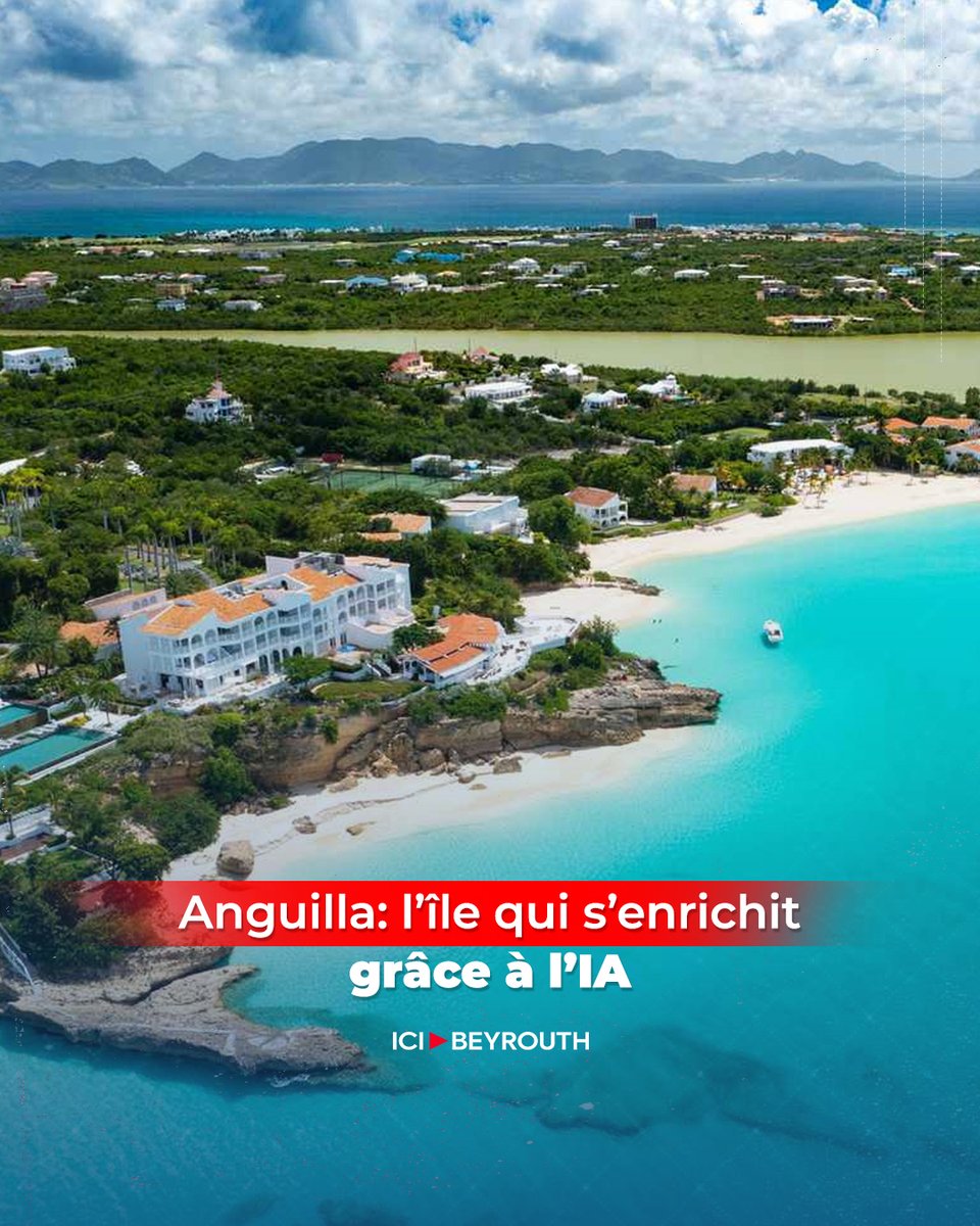 Icibeyrouthnews's tweet image. Qui aurait cru que cette petite île des #Caraïbes AI deviendrait l’un des plus gros gagnants du boom de l’intelligence artificielle?

Grâce au domaine “.ai” attribué en 1995 comme code pays, #Anguilla encaisse aujourd’hui plus de 132M $ par an, soit plus de 20% de son budget