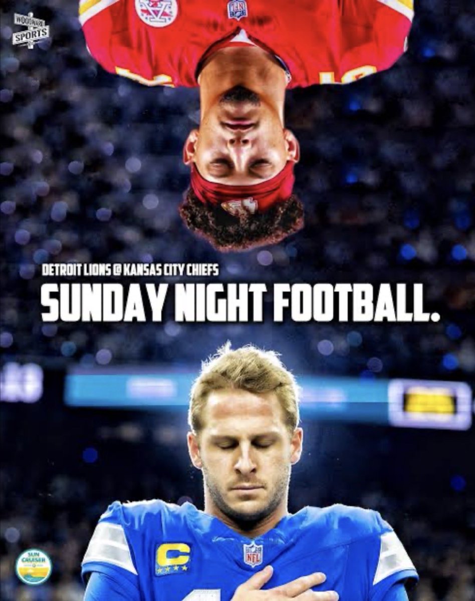 Yall ready for an offensive showdown or what?? Goff vs Mahomes in primetime. Boy It’s gonna be pure cinema!!!