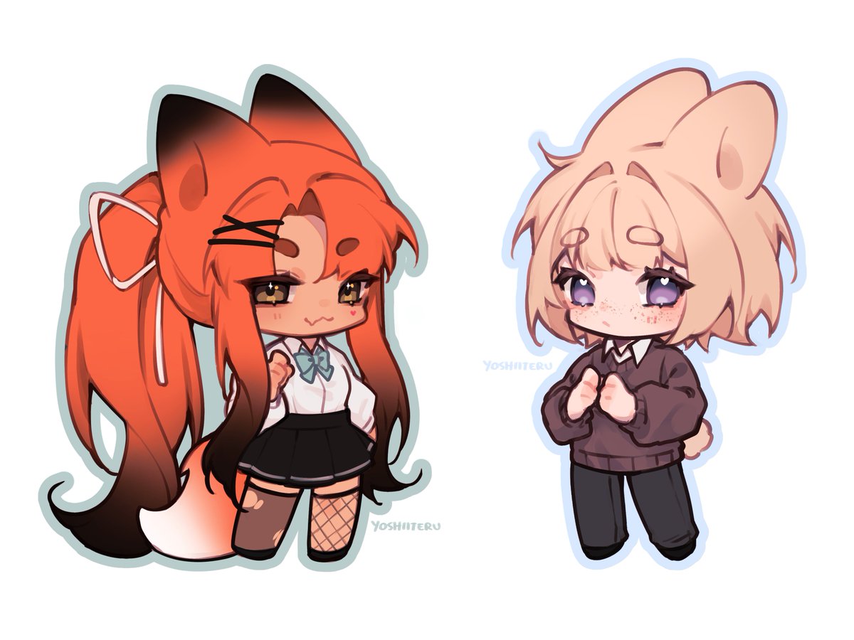 ✨accepting requests for skeb illustrations and chibi commissions ✨

♡ sfw and nsfw options
♡ sketchy render available for lower price
♡ order via vgen, link in bio