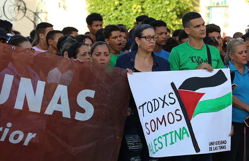 🎙️ Nuevo episodio de #26Informa.
Tu resumen semanal de lo más relevante en #LasTunas, Cuba.
➡️ Congreso Nacional de Historia.
 ➡️ Proyecto vs. violencia de género.
 ➡️ Ingreso de pioneros.
 ➡️ Protesta por Gaza.
 ➡️ Jornada de la Cultura.
 ➡️ Campeón de ajedrez.
Hilo 👇