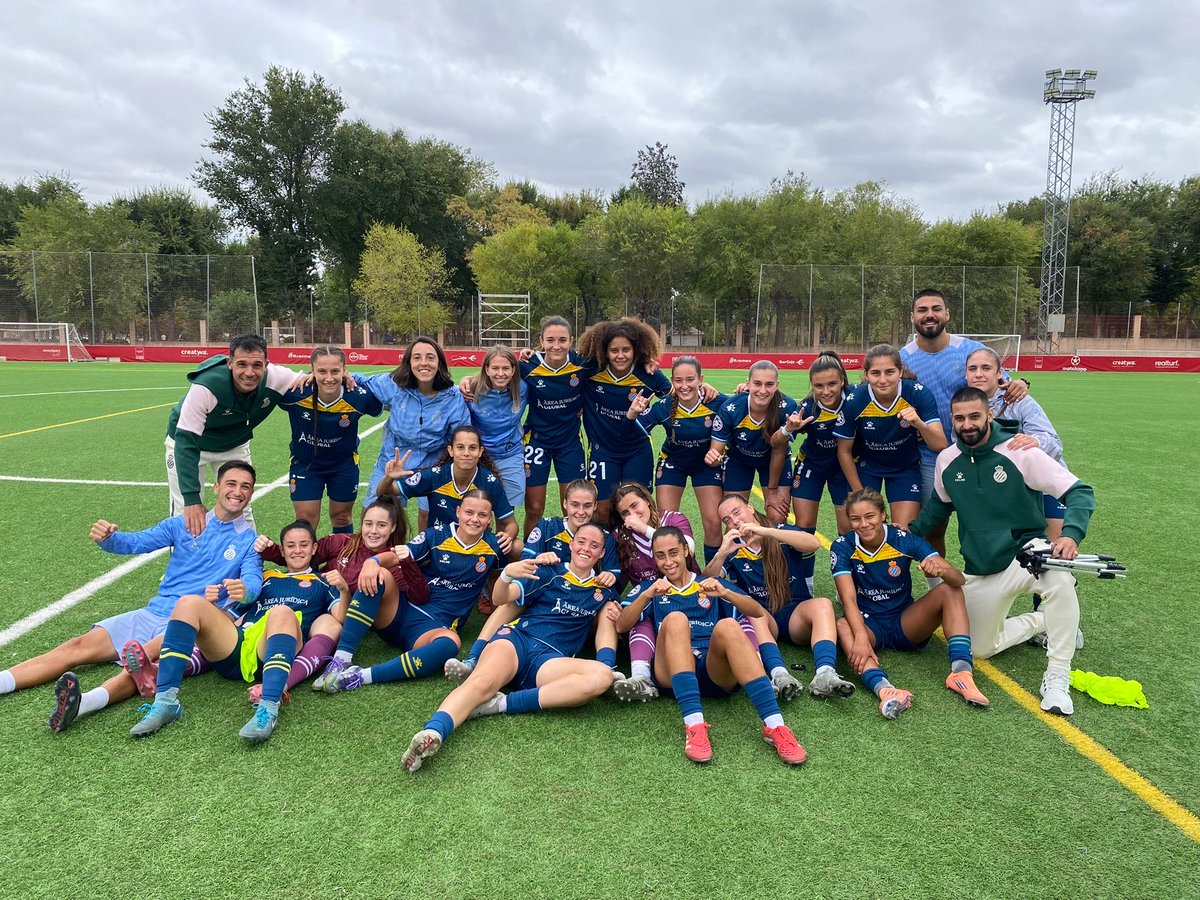 RCDE_La21's tweet photo. RESULTAT FINAL: 

Fund. Rayo Vallecano 0-2 Femení B

⚽️ Kold
⚽️ Hoekstra

#RCDEFem #La21 https://t.co/lJnJT3CXnk