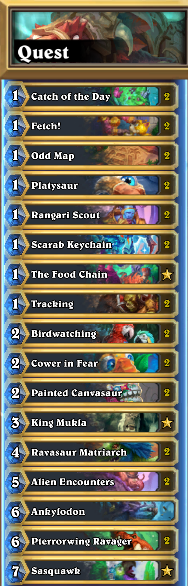SidisiTV's tweet photo. October Legend w Quest! Now ft Ankylodon! 58% WR thru 53 games on tracker but also played some on mobile.
Excited to relax a bit and wait for Across the Timeways to drop!
#sidslegend #hs_hun #sidlostcitydecks https://t.co/2EEQSAozxX