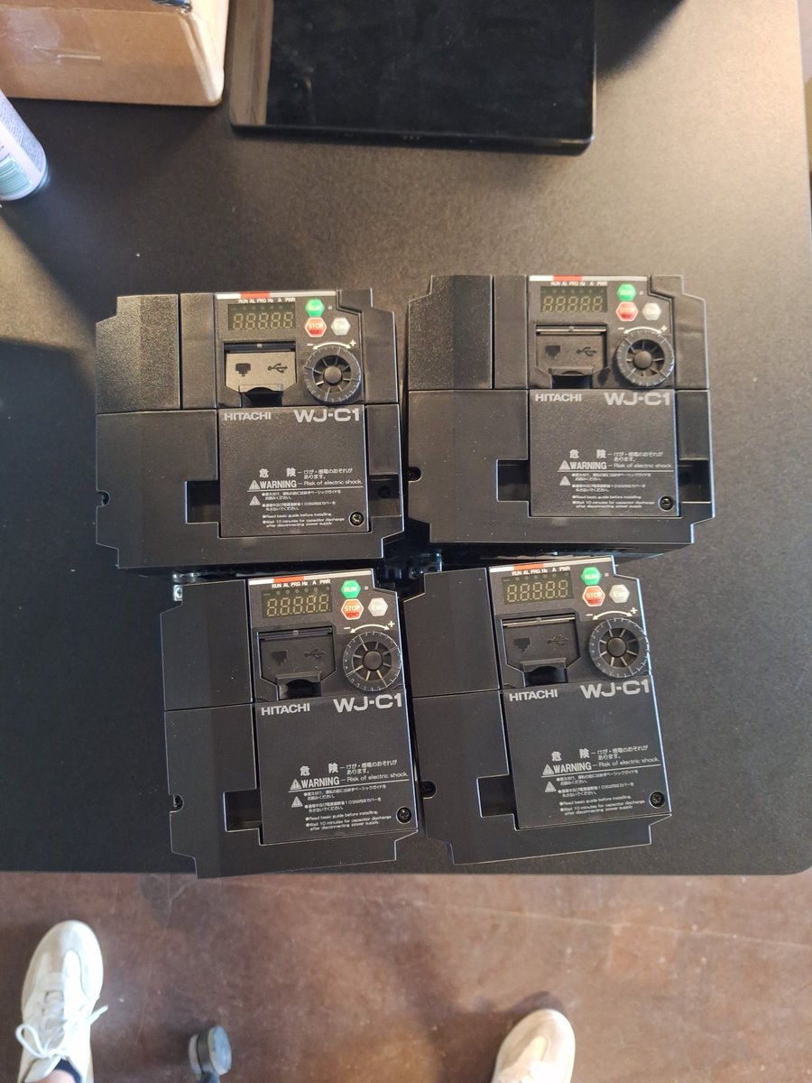 VFD's are in