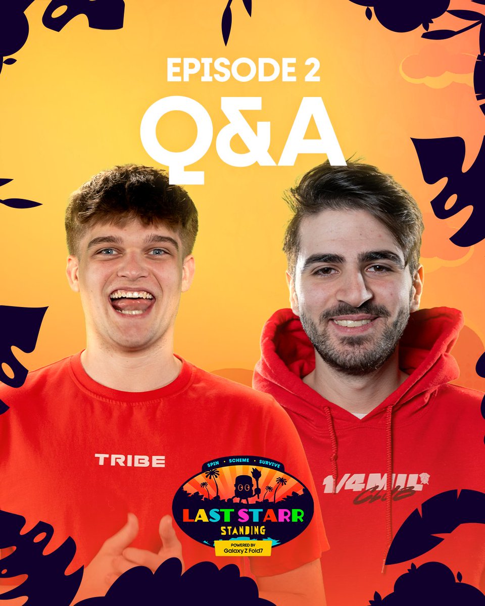 Waseem &amp; Reckers will be answering all of your Last Starr Standing questions LIVE this Monday, October 13th @ 2pm CT. 

Join our Discord to ask your questions and hear their exclusive answers. Link will be below!
