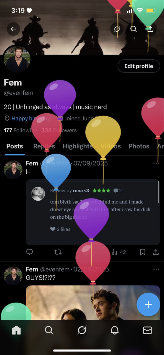 evenfem's tweet photo. Balloons eek https://t.co/9GqJ7m1CRs
