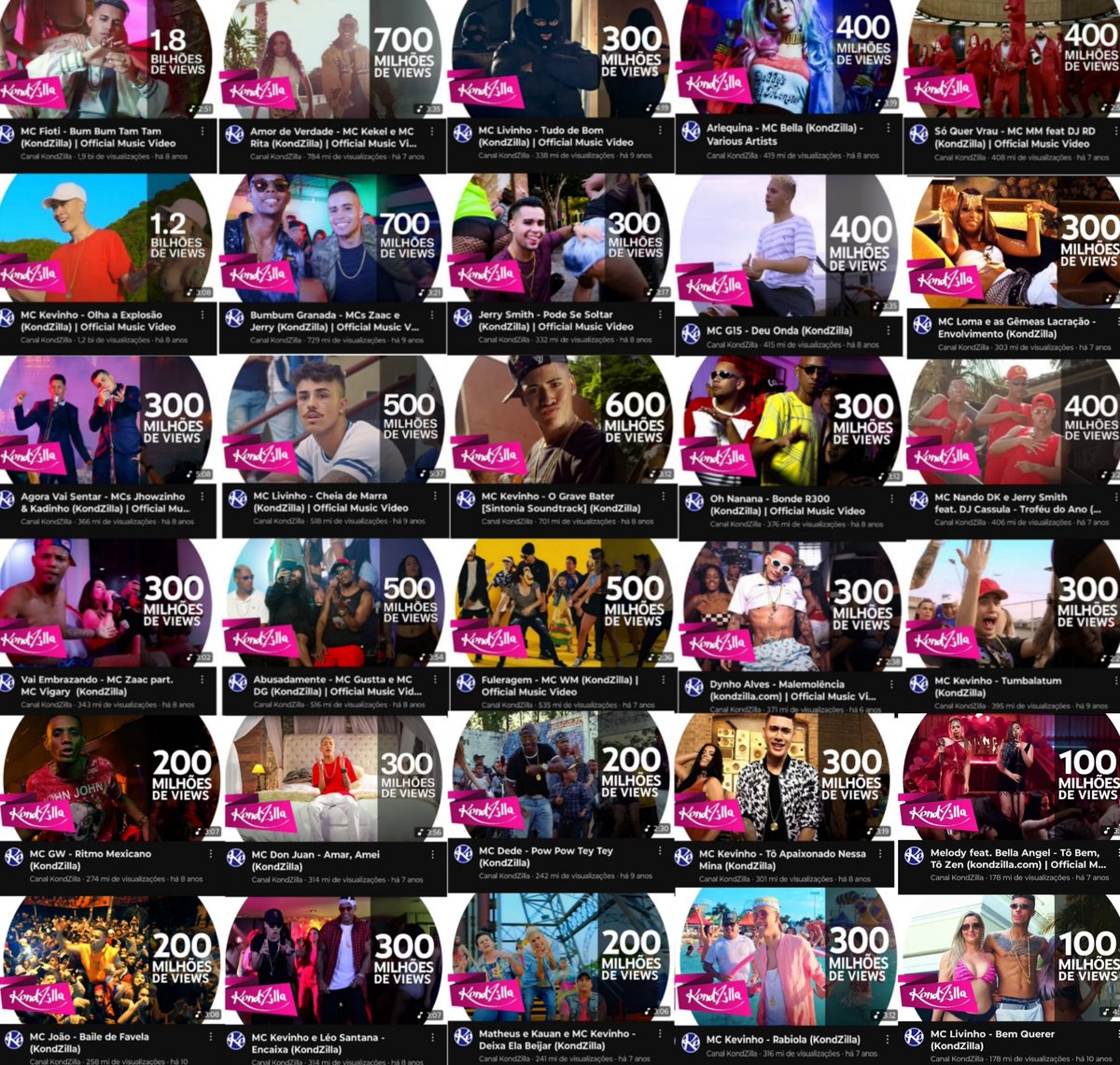 e quando a gente era adolescente e pegamos a era de ouro do KondZilla, sabíamos todas