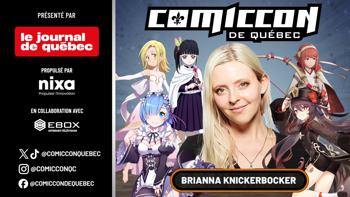 🎤 Ne manquez pas Brianna Knickerbocker sur scène à 14 h dans la salle de conférence principale (200)!