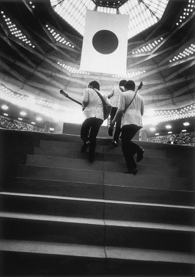 crockpics's tweet photo. The Beatles in Japan, 1966. Photo by Shimpei Asai. https://t.co/SV06qQZIAO