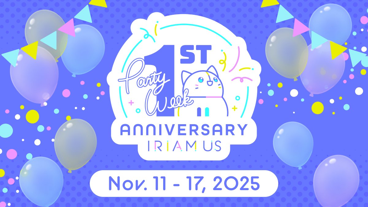 IRIAM_US's tweet image. 📢 Get ready, because next month is our #IRIAM1stAnniversary !

The theme for anniversary is a &quot;Town Party&quot;🏘️🥳
We&apos;re so excited to create an amazing week of online festivities with all of you.

Let&apos;s make it unforgettable!  #IRIAMUS