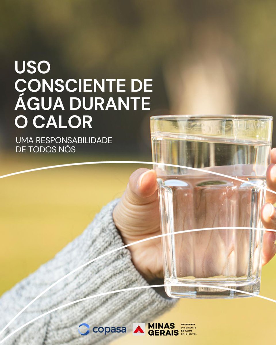 aquitemcopasa's tweet image. #ConsumoConsciente #FicaADica #Copasa