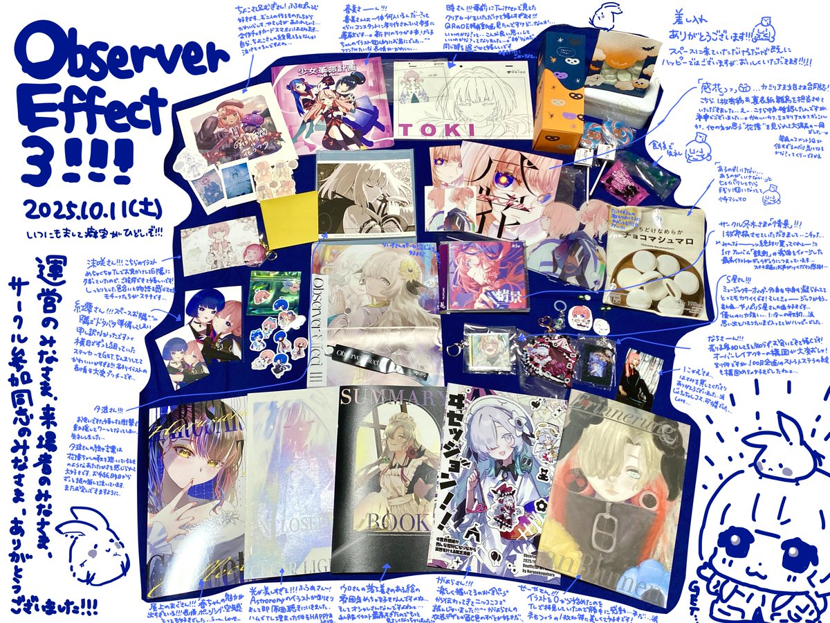 memori0801's tweet image. たのしかった、オブザーバーイフェクト３！（オブザーバ～イフェクト３！）
#Observer_Effect3