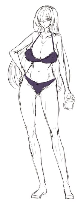 トバリさんの体型を考えようの会。結構痩せてる割に胸がデカくてお腹周りがちょっとだけだらしないと美味しい 