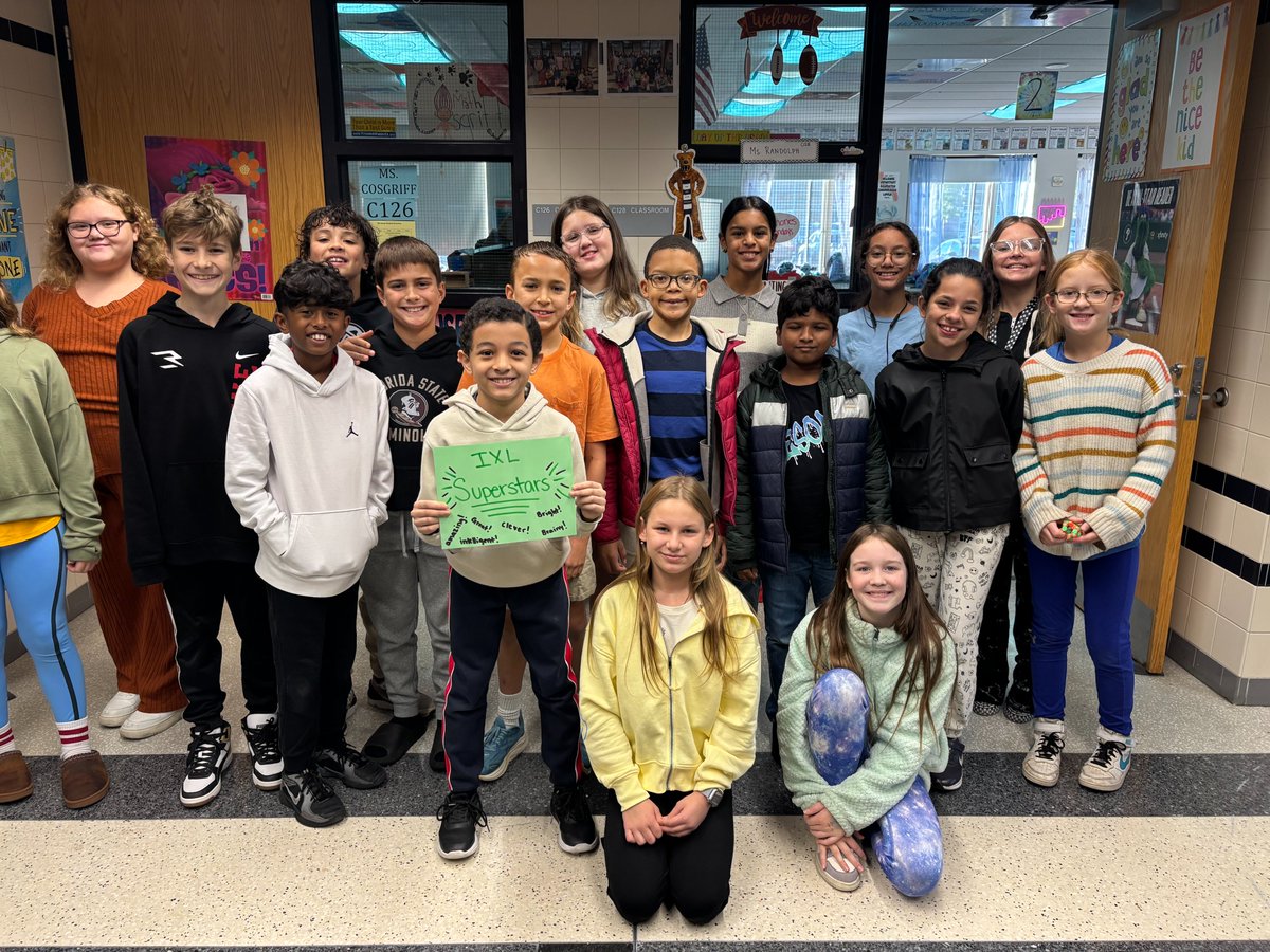 Here are the IXL SUPERSTARS for the week!  This week there were 18 Explorer students in 5th grade that SOARED past their IXL goal for the week in strengthening their ELA skills!  Each student received 10 VIKING VOUCHERS for taking responsibility for their learning! #vikingpride