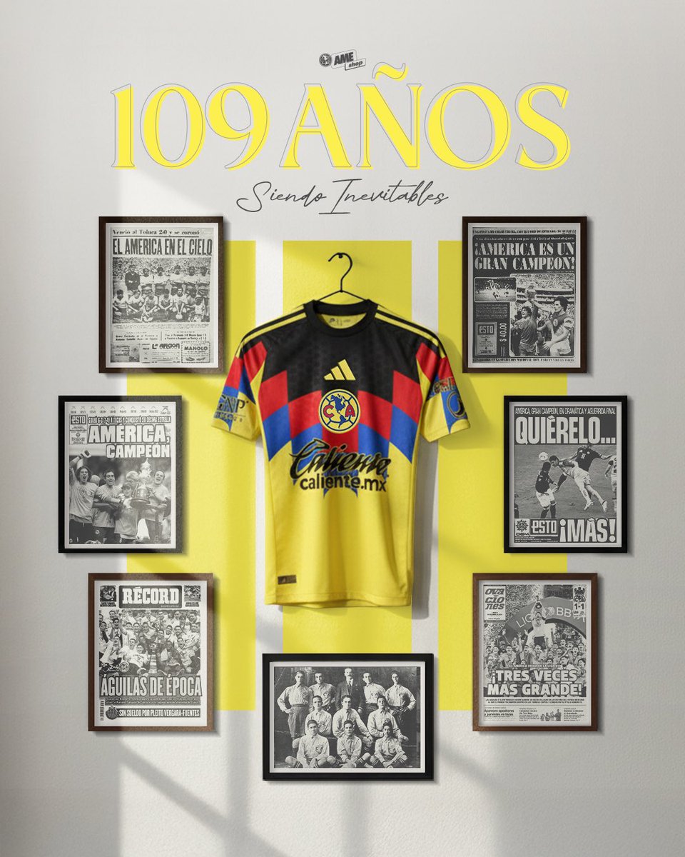 109 años de una grandeza INEVITABLE. 🦅