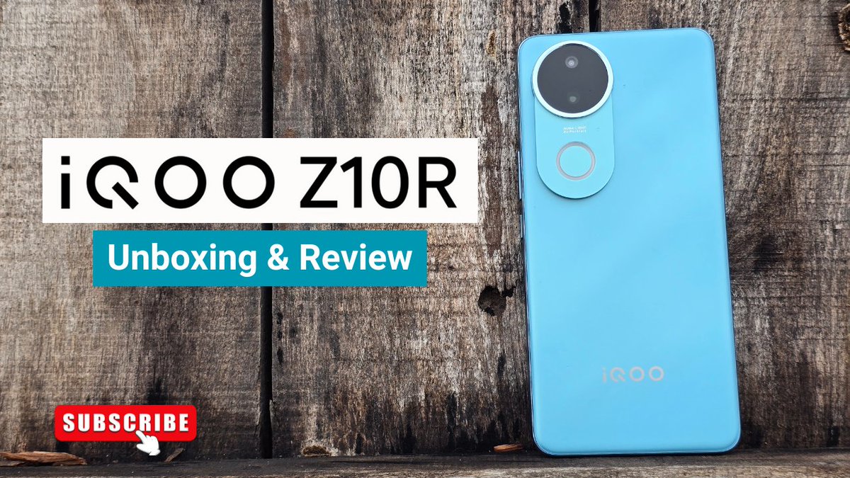 DaTechPro1's tweet image. Welcome back to DaTechPro! 🙌
In this video, we unbox and review the iQOO Z10R 5G, the latest performance-packed smartphone from iQOO. 🚀
Watch it on youtube
youtu.be/t_p2F2qP66Y

#unboxing #iqooz10r #iQOO