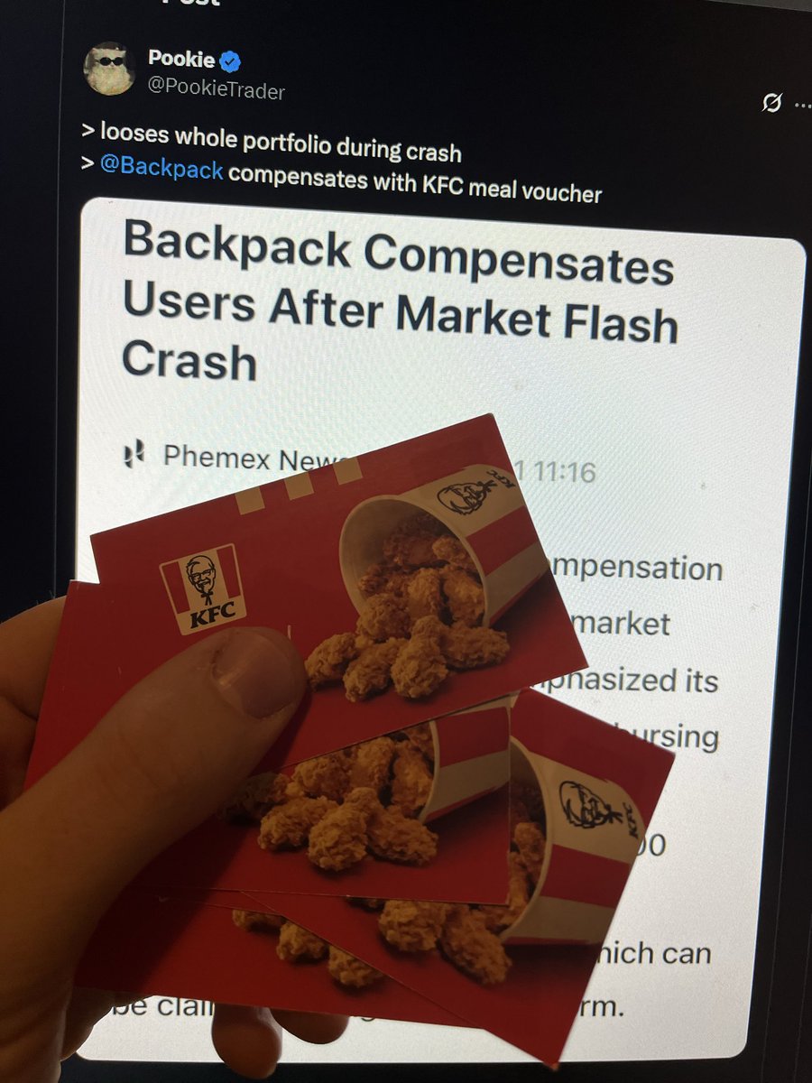 Cryptorator's tweet image. Thank you @Backpack