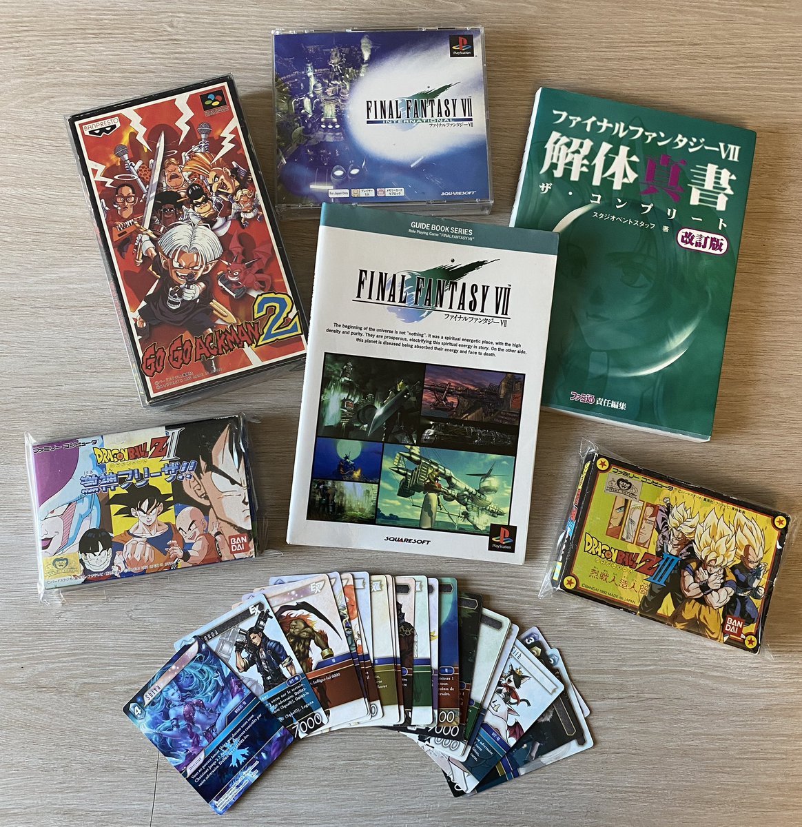 treevax's tweet image. Brocante geek: 
DB, FF, Ackman… une fois encore, la pêche a été bonne ! 🔥😁