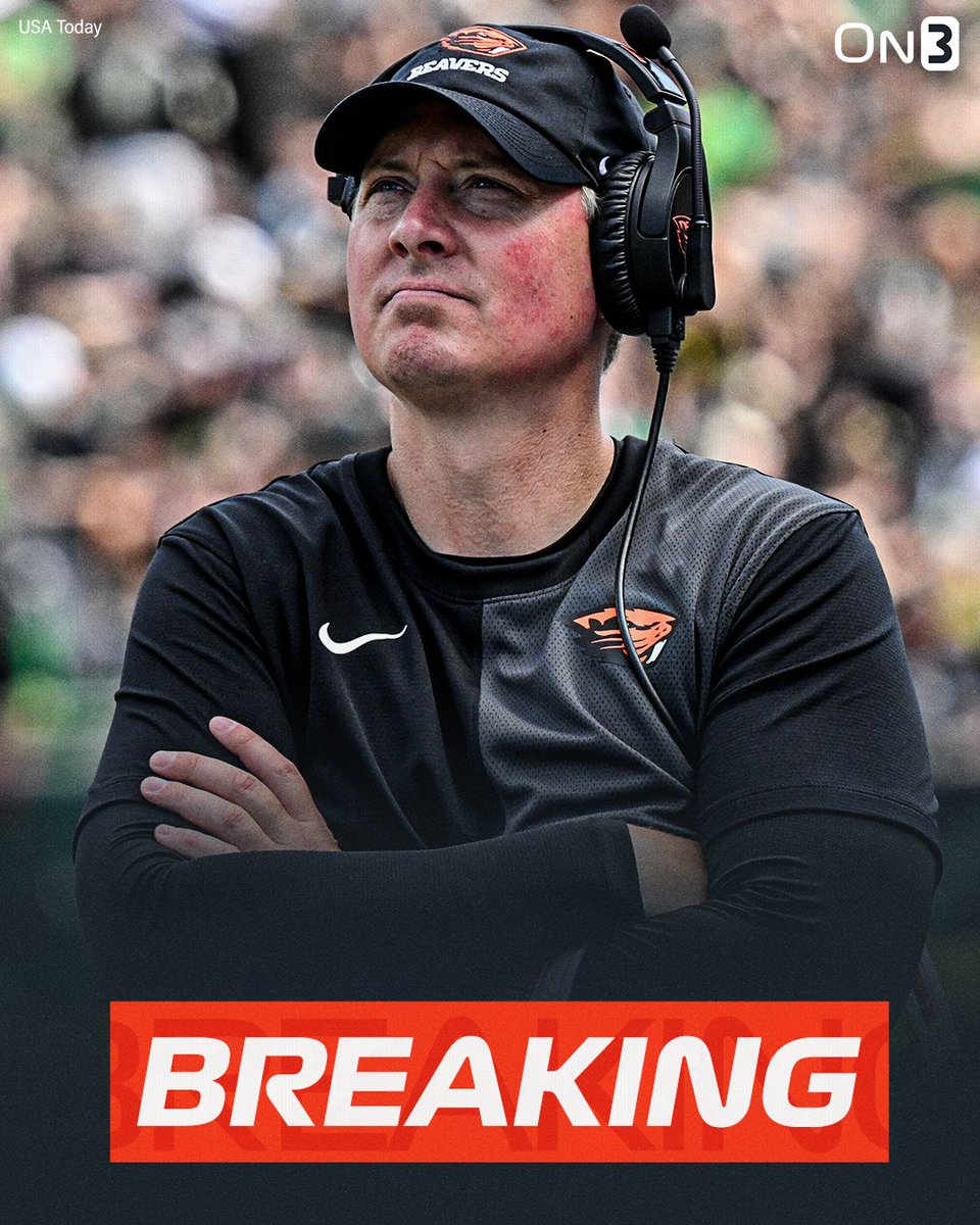 On3sports's tweet image. BREAKING: Oregon State has fired head coach Trent Bray, @PeteNakos_ confirms❌

on3.com/news/report-or…