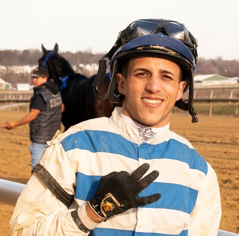 Horse Racing FanSite (@horseracesite) on Twitter photo Holy Toledo <a href="/JevianToledo/">Jevian Toledo</a> 🇵🇷 scores a Stakes 💰💰💰 Hat 🧢 ✌️✌️✌️ Trick, and becomes the all-time winningest rider in <a href="/marylandmillion/">Jim Mckay Maryland Million</a> history <a href="/DanIllman_MJC/">Dan Illman</a> <a href="/DaveRodman/">Dave Rodman</a> <a href="/SheldonRussell1/">Sheldon Russell</a> <a href="/KaliFrancois/">Kali Francois</a> <a href="/LaurelPark/">The Maryland Jockey Club, Inc.</a> <a href="/mdhorsemen/">Maryland Horsemen</a> <a href="/MrsRussell26/">Brittany Trimble Russell</a> Holy Toledo <a href="/JevianToledo/">Jevian Toledo</a> 🇵🇷 scores a Stakes 💰💰💰 Hat 🧢 ✌️✌️✌️ Trick, and becomes the all-time winningest rider in <a href="/marylandmillion/">Jim Mckay Maryland Million</a> history <a href="/DanIllman_MJC/">Dan Illman</a> <a href="/DaveRodman/">Dave Rodman</a> <a href="/SheldonRussell1/">Sheldon Russell</a> <a href="/KaliFrancois/">Kali Francois</a> <a href="/LaurelPark/">The Maryland Jockey Club, Inc.</a> <a href="/mdhorsemen/">Maryland Horsemen</a> <a href="/MrsRussell26/">Brittany Trimble Russell</a>