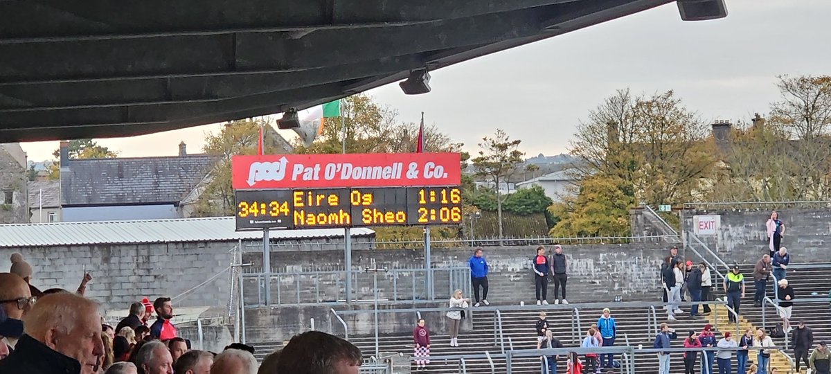 StJosephsDBGAA's tweet image. The day didn't get to them and they give as good as they got for long periods of the match. Unfortunately it was Eire og who had the legs and the bench in the closing stages to power to victory! 
St Josephs DB 2.06(12)
Eire og 1.16 (19)

Proud of your efforts lads!

Hard luck!!!