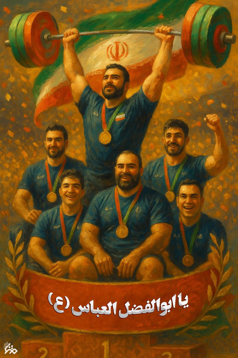 ایستادن «جوان ایرانی» بر سکوی قهرمانی،
 برافراشته شدن پرچم کشور 
و نواخته شدن سرود ملی، 
«مایه تفاخر و مباهات ملّت» ماست.

::: امام خامنه‌ای :::

#پرچم_بالاست