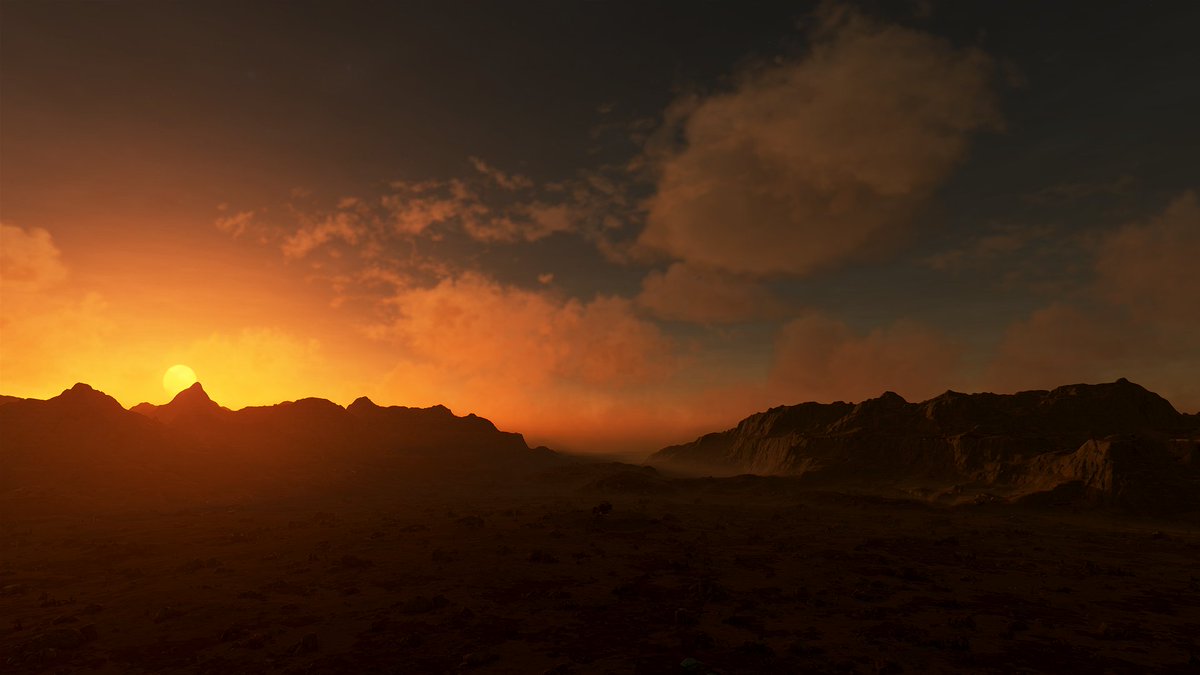 I never get tired of the sunsets.
#Starfield